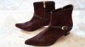 Страхотни гръцки ботички естествен велур !, снимка 3
