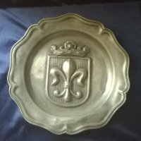 стара викторианска чиния за стена, снимка 1 - Антикварни и старинни предмети - 20250818