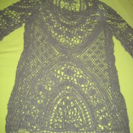 лятна ТУНИКА СИВА плетиво  размер М , снимка 4 - Блузи с дълъг ръкав и пуловери - 15065261