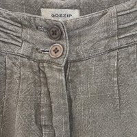 Тежък ленен панталон GOZZIP, снимка 2 - Панталони - 22325587