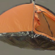 Двуместна къмпинг палатка тип иглу, лятно оборудване WEEKEND 140х200х100 см. Нови ! , снимка 2 - Палатки - 11430293