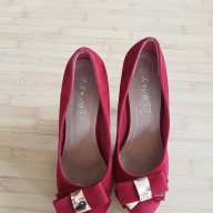 Обувки, снимка 1 - Дамски обувки на ток - 18490587