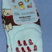 Нови бебешки чорапки с лапички срещу хлъзгане, снимка 2 - Други - 25137582