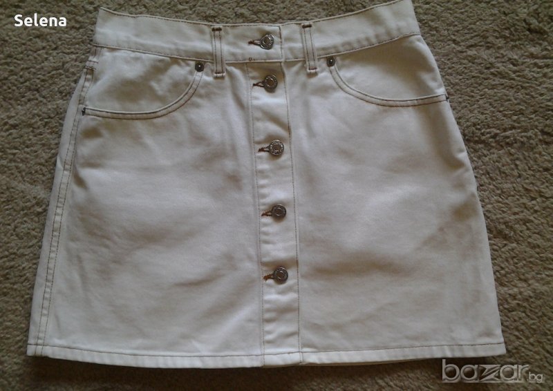 къса дънкова пола Benetton, снимка 1