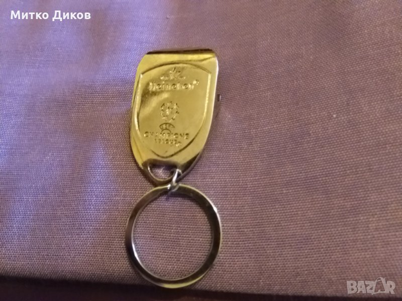Ключодържател  медальон на Шампионска лига с отварачка, снимка 1