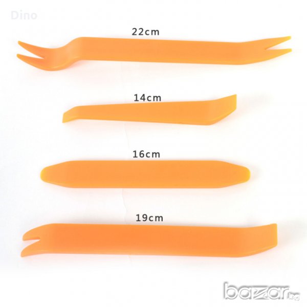 Инструменти за демонтаж на автомобилни пластмасови детайли., снимка 1