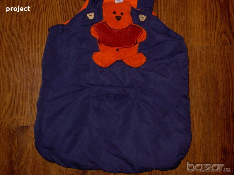 Уникално марково бебешко дебело чувалче за количка или кошче за кола/кошница/.Без следи от употреба, снимка 1