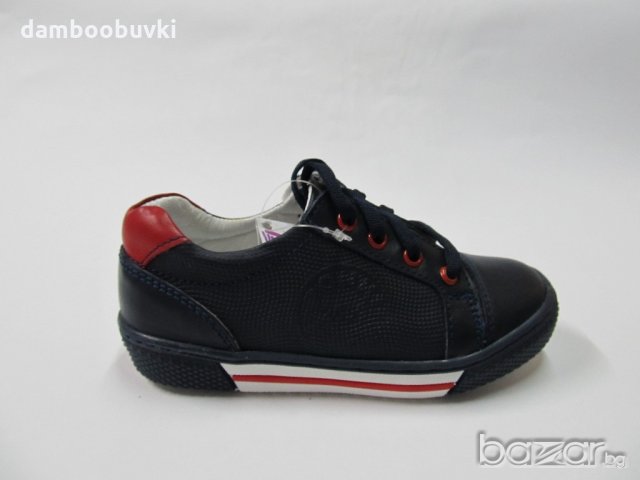 Детски спортни обувки PONKI естествена кожа синьо 26/30, снимка 2 - Детски маратонки - 20675374