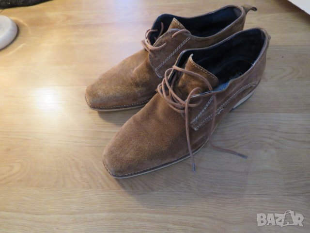 италиански мъжки обувки от телешка кожа -  Spiaggia - номер 43., снимка 2 - Мъжки ботуши - 26162109