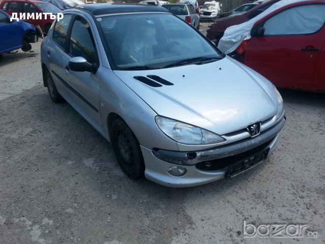 Peugeot 206 1.9D- на части!69к.с, снимка 4 - Автомобили и джипове - 15162375