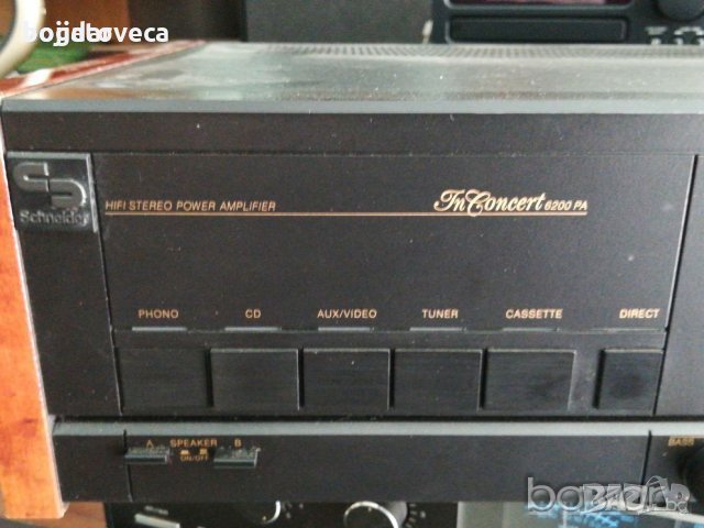 Усилвател Schneider 6200 Pa, снимка 2 - Аудиосистеми - 24162584