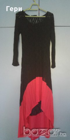 Плетена рокля на Карамела фешън в две части