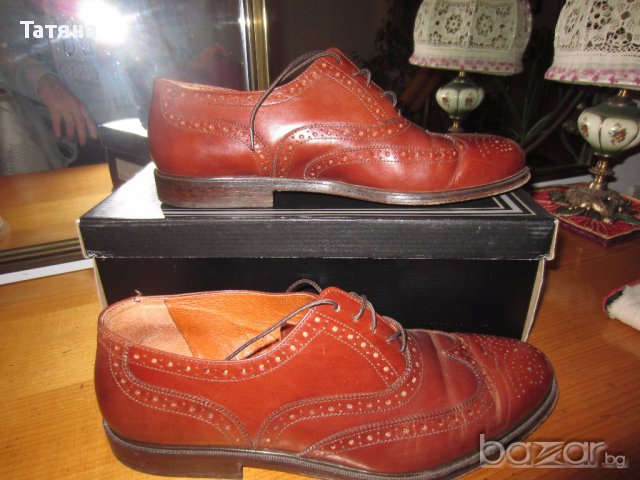Мъжки кожени обувки - Kricket, снимка 2 - Ежедневни обувки - 17531095