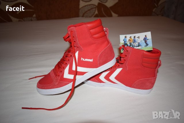 Hummel - Страхотни 100% оригинални кецове / Slimmer Stadil High Canvas