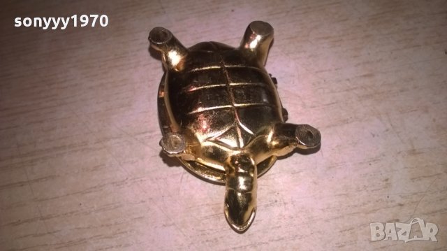 златна костенурка-7х5х3см-внос швеицария, снимка 8 - Колекции - 26049303