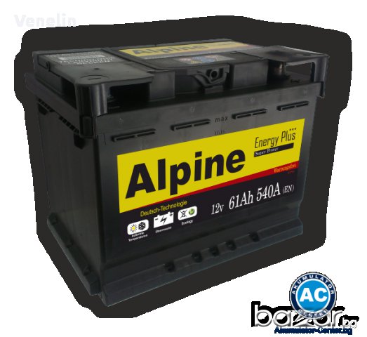 Alpine 45Ah 400A 87.00 лв, снимка 2 - Аксесоари и консумативи - 11613784