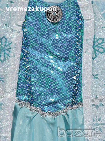 Много красива рокля на Елза от Замръзналото кралство , снимка 6 - Детски комплекти - 17384667