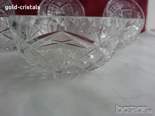 кристални купички, снимка 12 - Антикварни и старинни предмети - 20839327
