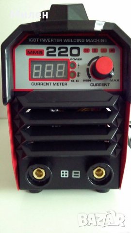 ПРОМОЦИЯ! 220 Ампера-Професионален инверторен електрожен -MMA IGBT 220