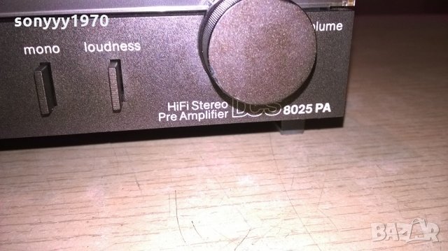 schneider dcs 8025pa-hifi stereo preamplifier-west germany, снимка 7 - Ресийвъри, усилватели, смесителни пултове - 22085771