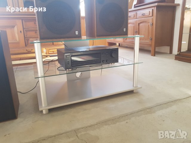 Стъклена ТВ маса