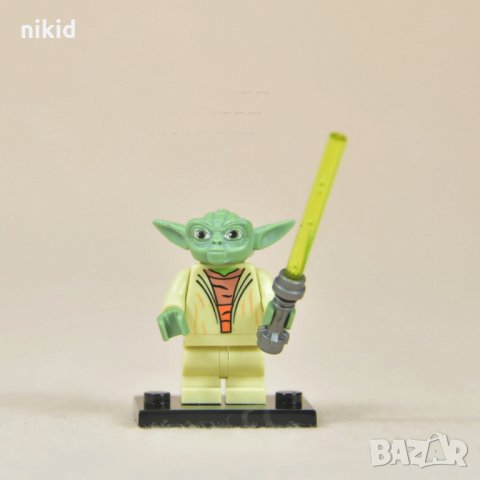 Йода Yoda Star Wars Междузвездни войни фигурка за Лего конструктор, снимка 1 - Фигурки - 23808479