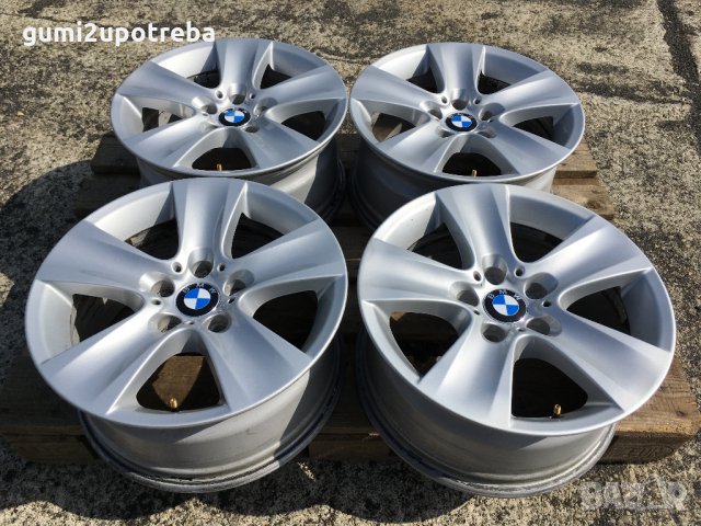  17" джанти 5х120 БМВ 5 BMW F10 F11 Оригинални! 6790172 , снимка 2 - Гуми и джанти - 25456799