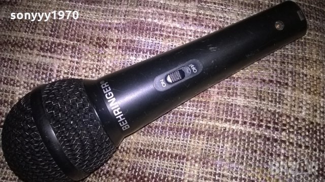 behringer microphone-здрав жичен профи-внос швеицария, снимка 5 - Микрофони - 21864608