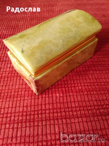 Ониксова кутия за бижута, снимка 2 - Декорация за дома - 17206617