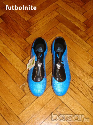 Адидас Футболни Обувки Нови Бутонки Adidas F10i Blue Football Boots 45, снимка 4 - Маратонки - 12231062