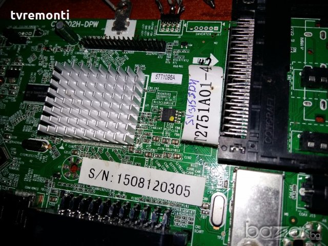 MAIN AV BOARD CV9202H-DPW, снимка 3 - Части и Платки - 18465723