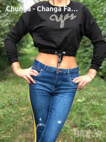 Блузка с камъчета, снимка 3 - Блузи с дълъг ръкав и пуловери - 22753135