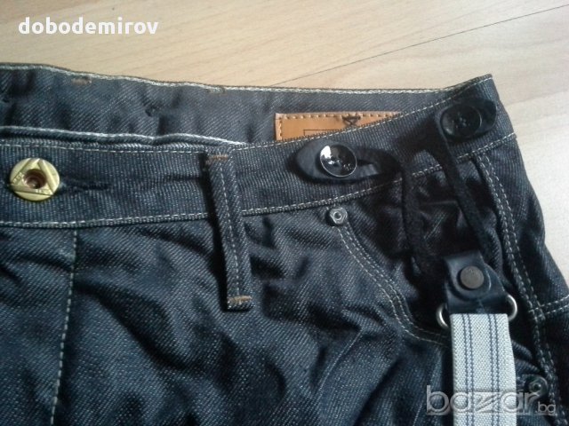 Дамска пола с тиранти G-star Vntage Elwood Mini Skirt, оригинал , снимка 2 - Поли - 10991910