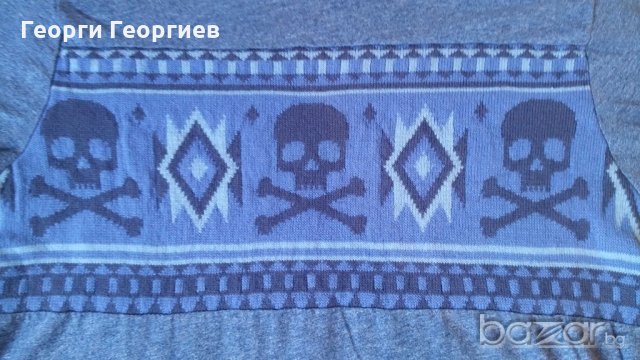 Мъжка тениска с черепи, много оригинална, снимка 4 - Тениски - 19016081