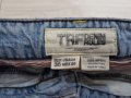 Дънкова къса синя пола марка TRF Denim, снимка 3