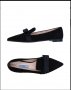 Дамски елегантни оригинални  обувки Prada Women's Black Loafer 100 % кожа , снимка 7