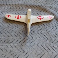 Стара играчка,самолетче, снимка 4 - Антикварни и старинни предмети - 23567895
