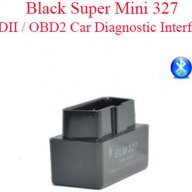 Black Super Mini Bluetooth ELM327 - универсален интерфейс за автодиагностика, OBD2, снимка 2 - Аксесоари и консумативи - 8344600