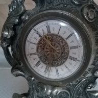 стар настолен часовник в бароков стил, снимка 6 - Антикварни и старинни предмети - 12266351