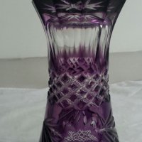 Кристална ваза цветен кристал, снимка 10 - Антикварни и старинни предмети - 23822279
