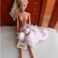 Оригинално Барби на Симба и розово пуделче, снимка 1 - Кукли - 17262286