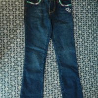 Чисто нови дънки CHEROKEE с бродерии, закупени от Англия, снимка 1 - Детски панталони и дънки - 23786157