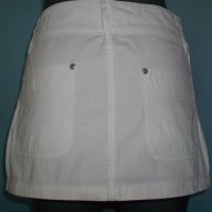 Бял дънкова мини пола "Terra nova"original brand, снимка 3 - Поли - 14477993