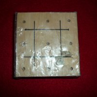 Морски шах малък дървен, снимка 3 - Настолни игри - 23026336