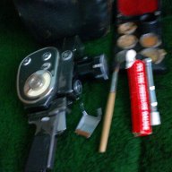 Руска кинокамера с пълно оборудване - за колекционери, снимка 1 - Антикварни и старинни предмети - 7873551