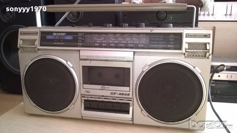 OLD-Ретро колекция от sharp gf-4949zg-внос швеицария, снимка 1