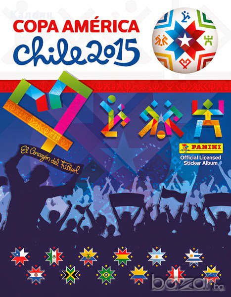 Албум за стикери Копа Америка 2015 (Панини), снимка 1