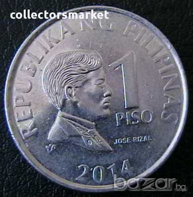 1 писо 2014, Филипини, снимка 1