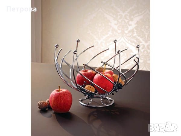 Метална фруктиера-29 см., снимка 1