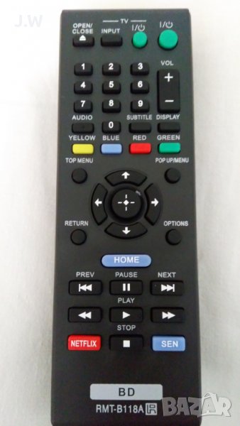 Дистанционно SONY RMT-B118A Blu-Ray DVD Player, снимка 1